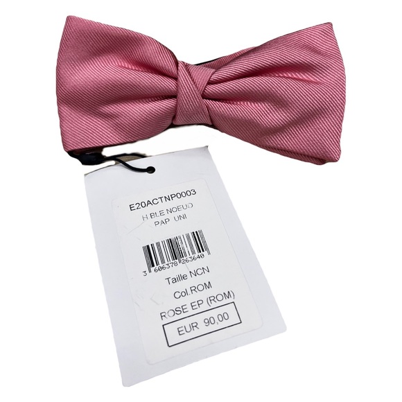 Eden Park Paris - Silk Bow Tie - Rose - New - Picture 2 of 3